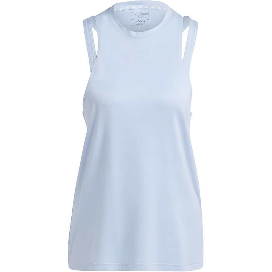 Adidas Adidas Essential Tank Tops Women's Daybreak Blue Straight Fit