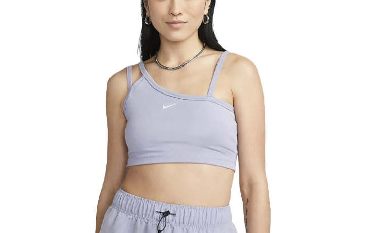 Nike Nike Tank Tops Women's Indigo Mist Asymmetrical Shoulder