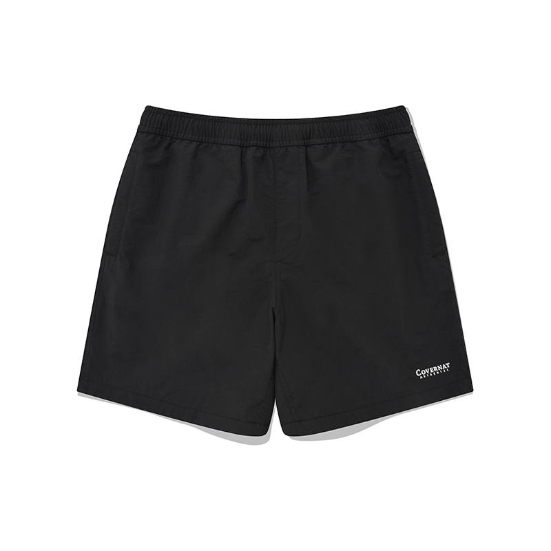 COVERNAT Casual Shorts Unisex Black Moderate
