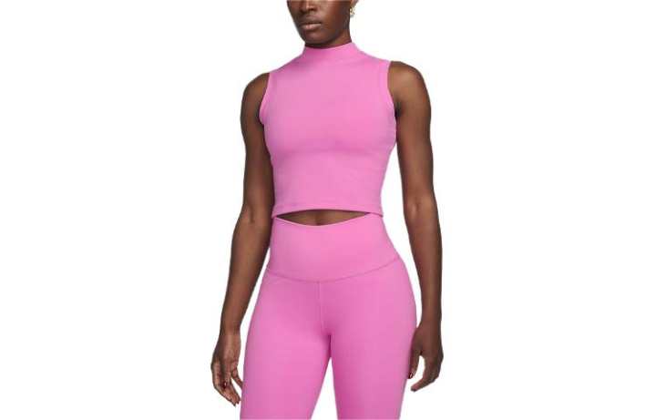Nike Nike One Fitted Women's Dri FIT Mock Neck Cropped Tank Top
