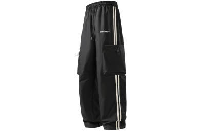 CRUSH KEY Casual Pants Unisex Moderate Cargo Pants
