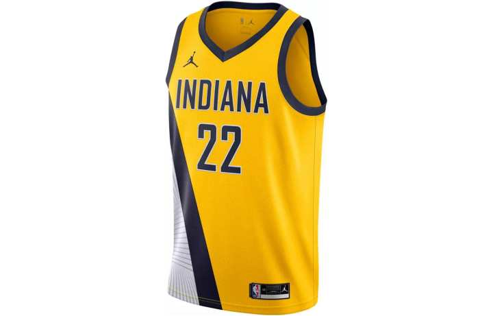 Jordan Jordan Basketball Jerseys Men's Yellow Moderate Bib & Brace