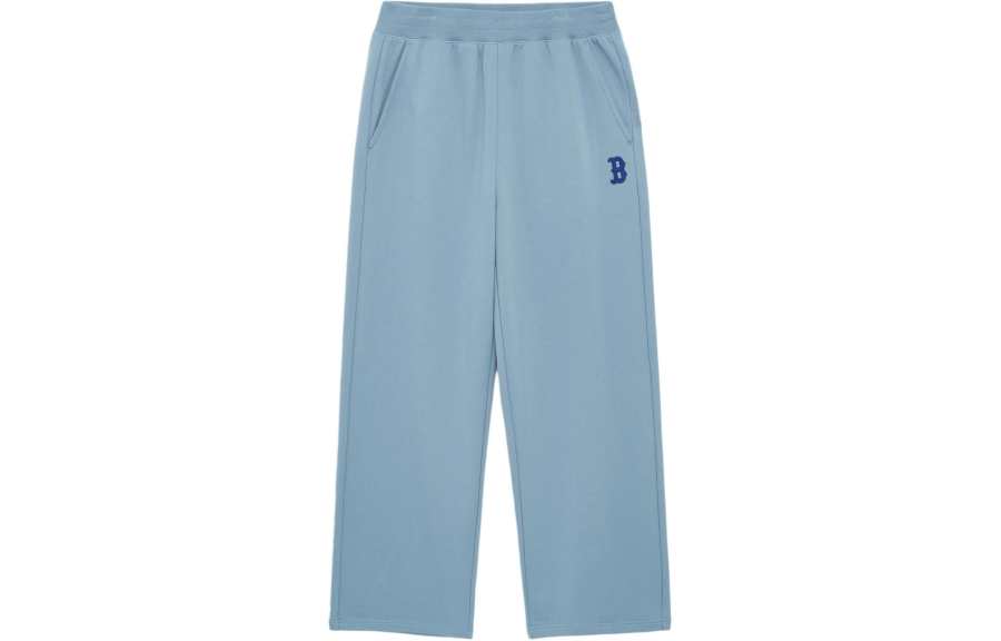 MLB Boston Red Sox Casual Pants Unisex Blue Moderate Straight Fit Pants