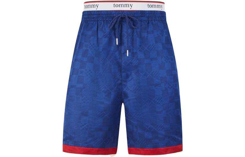 Tommy Hilfiger Casual Shorts Men's Sea Blue Moderate