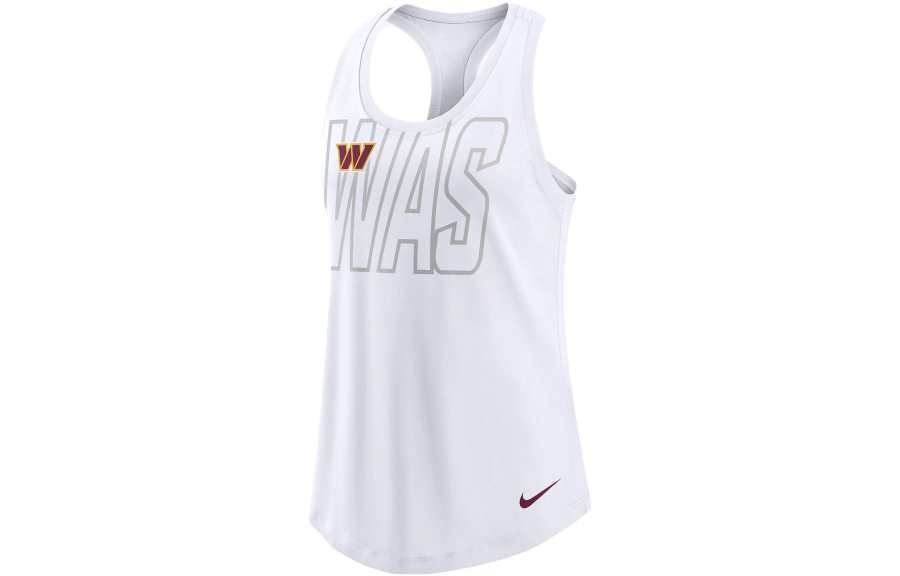 Nike Nike Tank Tops Women's White U Neck Moderate Other