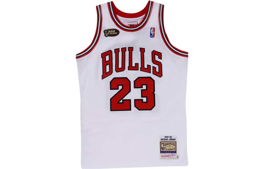 Mitchell Ness Mitchell & Ness Michael Jordan Chicago Bulls Finals 1997 98 Home Authentic Nba Jersey