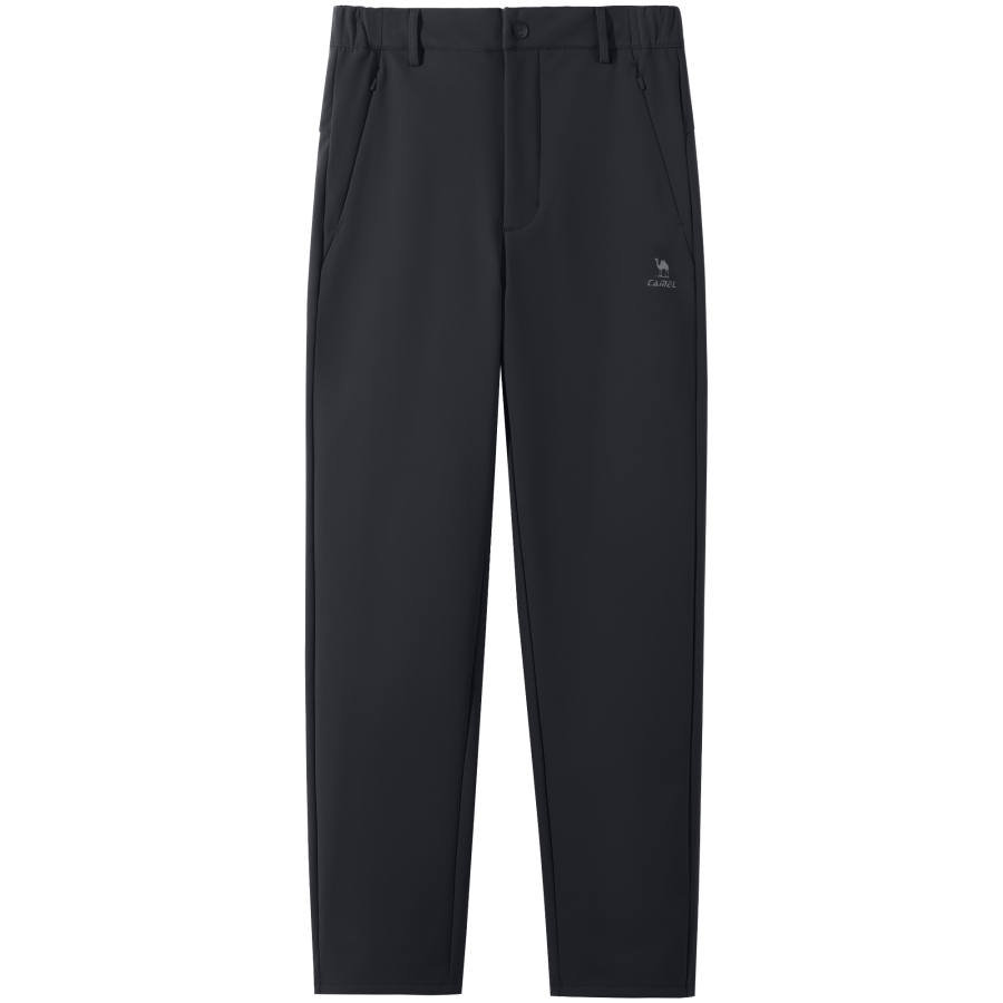 CAMEL CAMEL Urban Function Series Commute Versatile Woven Fleece Lined Thermal Pants Water Repellent Anti Static Casual Pants