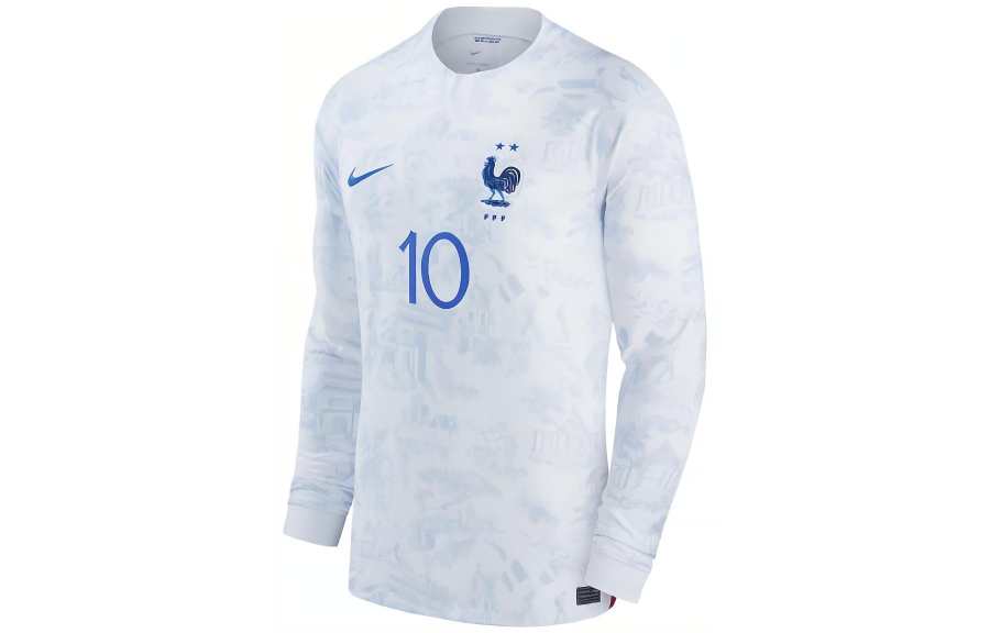 Nike Nike France National Team Soccer Jersey Fan Edition Men's White