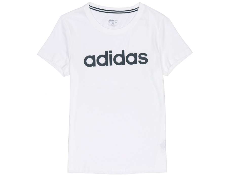 Adidas Neo Set in Sleeve T Shirt Women's White