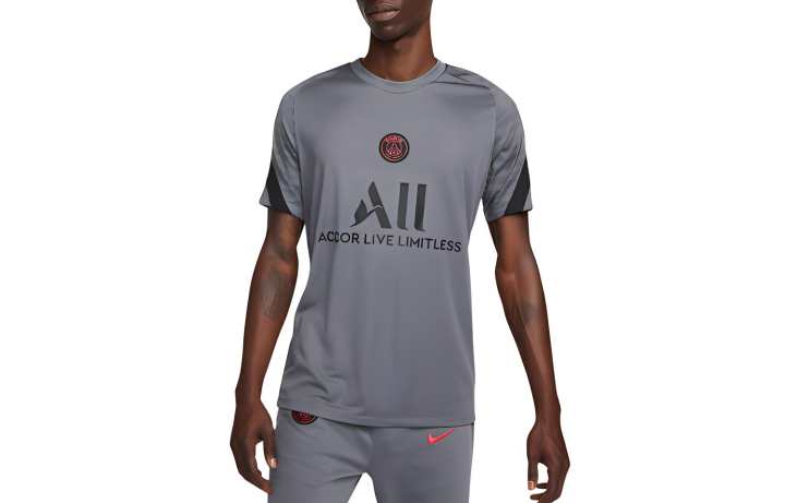 Nike Nike Paris Saint Germain Soccer Jersey Men's Gray