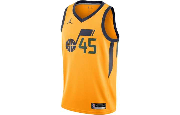 Nike Nike Basketball Jersey Men's Yellow