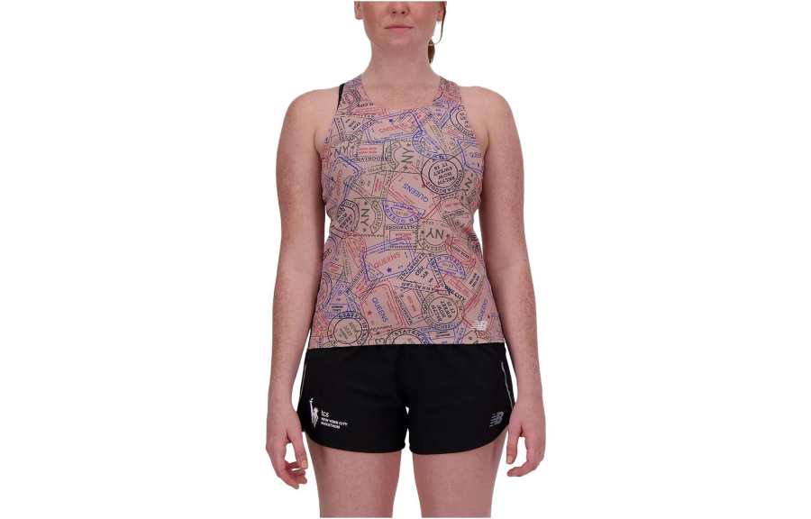New Balance New Balance Tank Tops Women's Multicolor Crew Neck Moderate Other