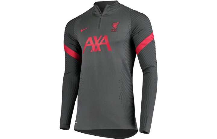 Nike Nike Liverpool Soccer Jerseys Men's Gray Moderate