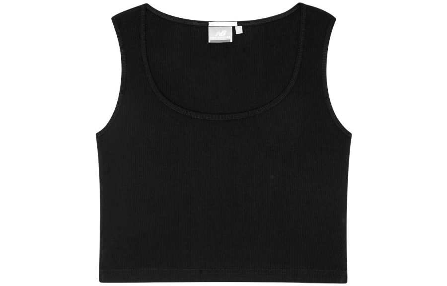 New Balance New Balance X Nice Rice New Balance X Nice Rice Tank Tops Women's Black Straight Fit