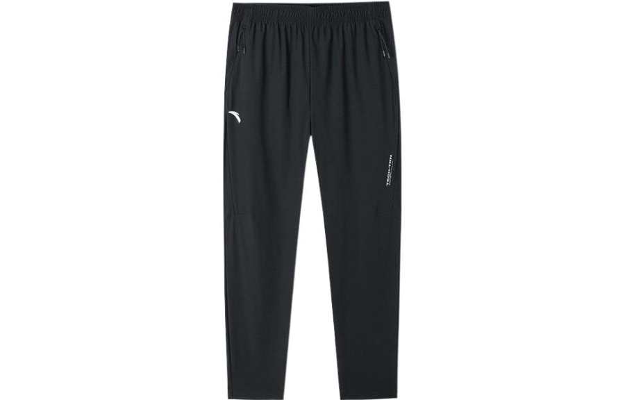 ANTA Life Collection Sports Pants Men's Black Thin
