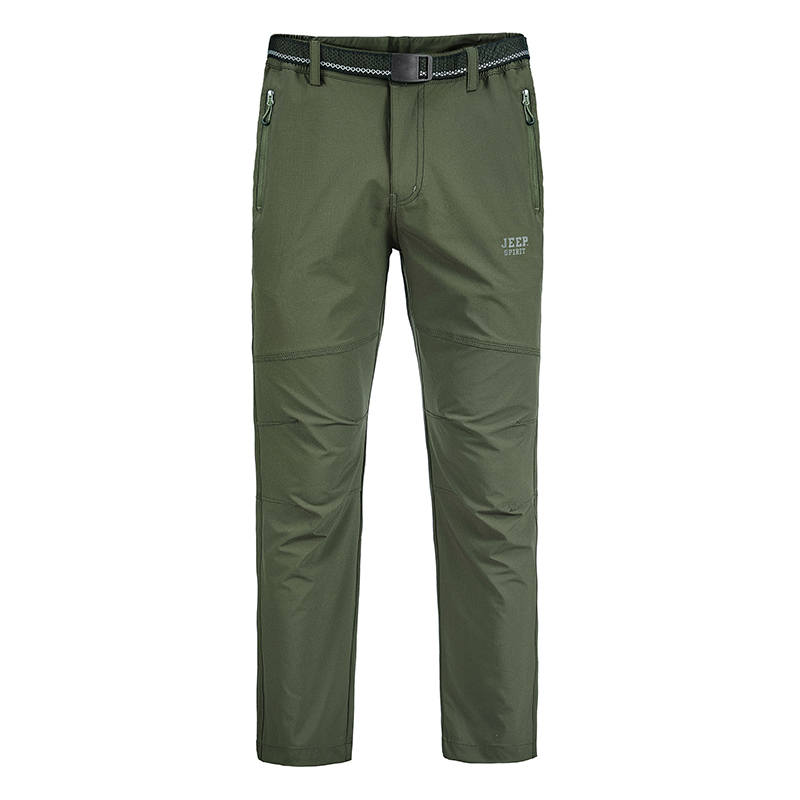 JEEP SPIRIT Casual Pants Men's Moderate Straight Fit Pants