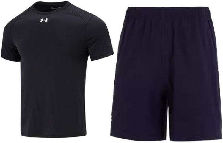 Under Armour Casual Sportswear Men's Black+Blue