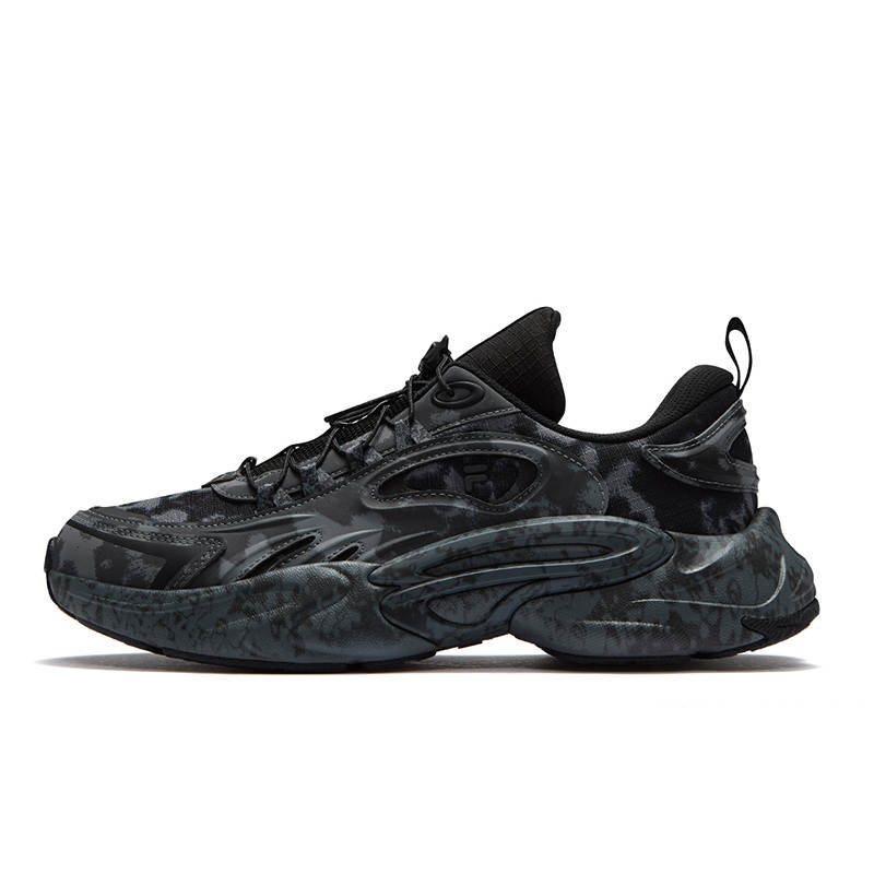 FILA FUSION FORCE X P.A.M. Gravity Shoes Low top Running Shoes Men's Gray Black