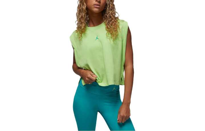 Jordan Jordan Tank Tops Women's New Jadeite Moderate Straight Fit