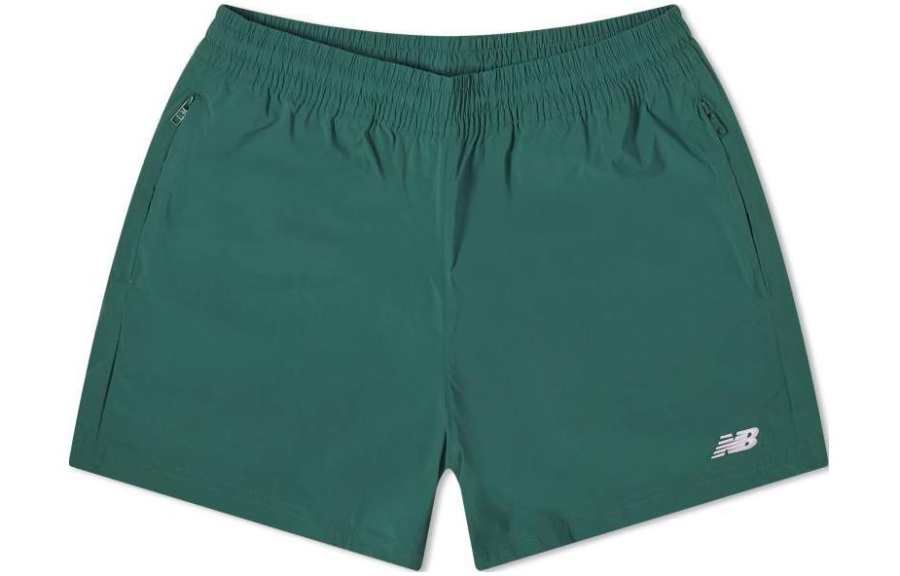 New Balance New Balance Athletics Stretch Woven Short 5' Casual Shorts Men's Green