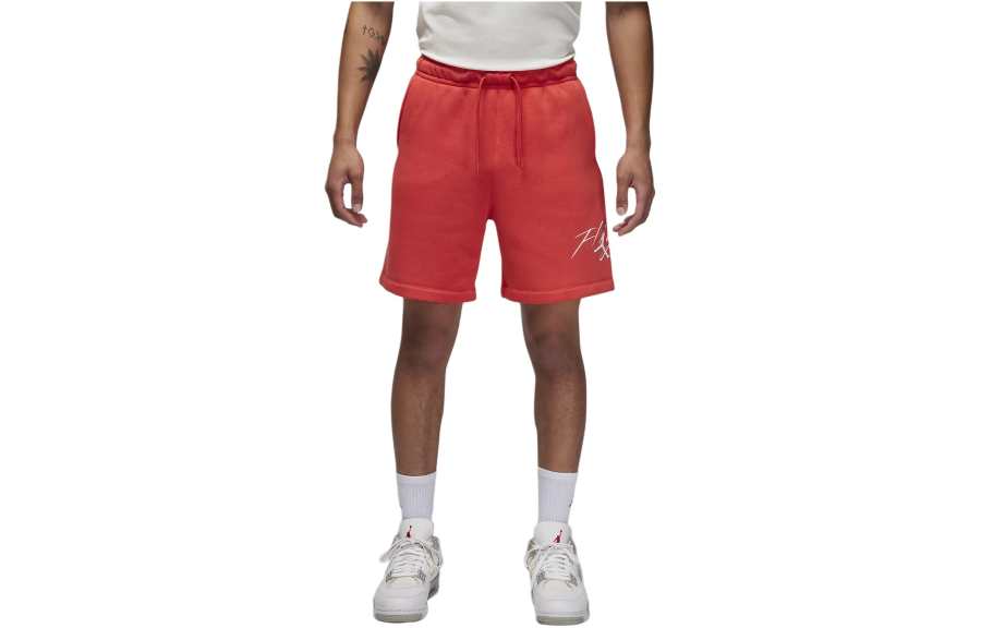 Jordan Jordan Brooklyn Fleece Casual Shorts Men's Red
