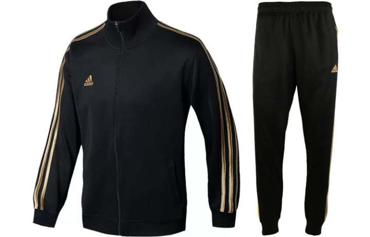 Adidas Adidas Casual Sportswear Men's Black Gold