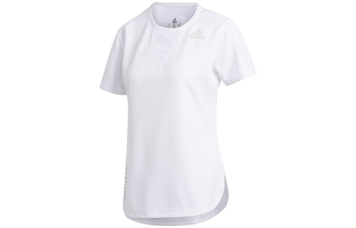 Adidas Adidas Set in Sleeve T Shirt Women's White