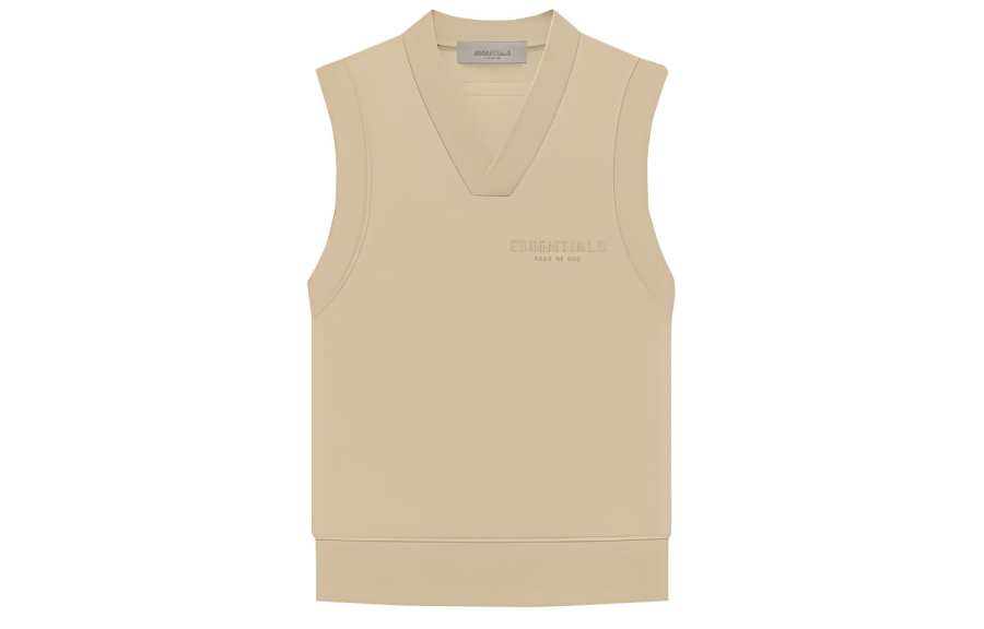 Fear Of God Essentials Tank Top Women's Sand White
