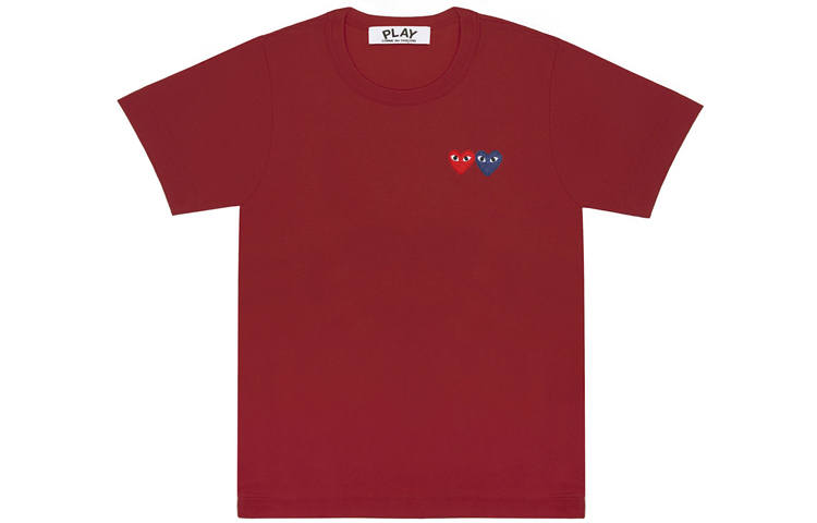 CDG Play T Shirt Women's Fuchsia