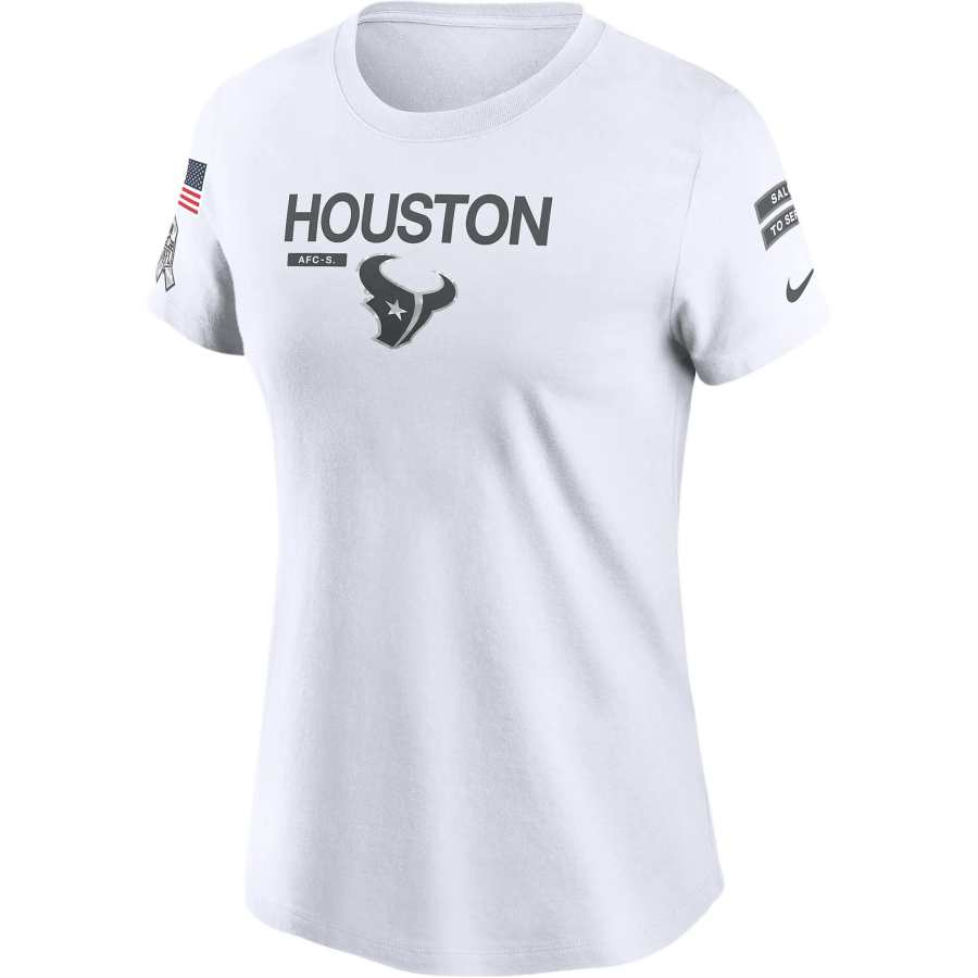 Nike Nike Houston Texans Salute To Service Legend Women's Nike Nfl T Shirt