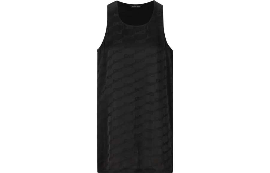 Balenciaga Monogrammed Tank Top