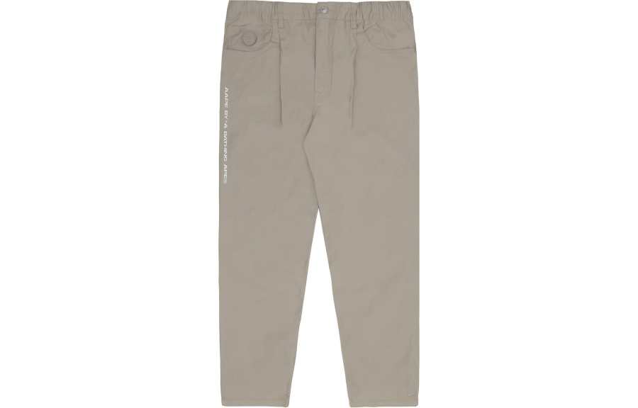 Aape Casual Pants Men's Moderate Straight Fit Pants