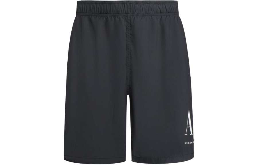 ARMANI EXCHANGE 【Previous Season】logo-print swim shorts