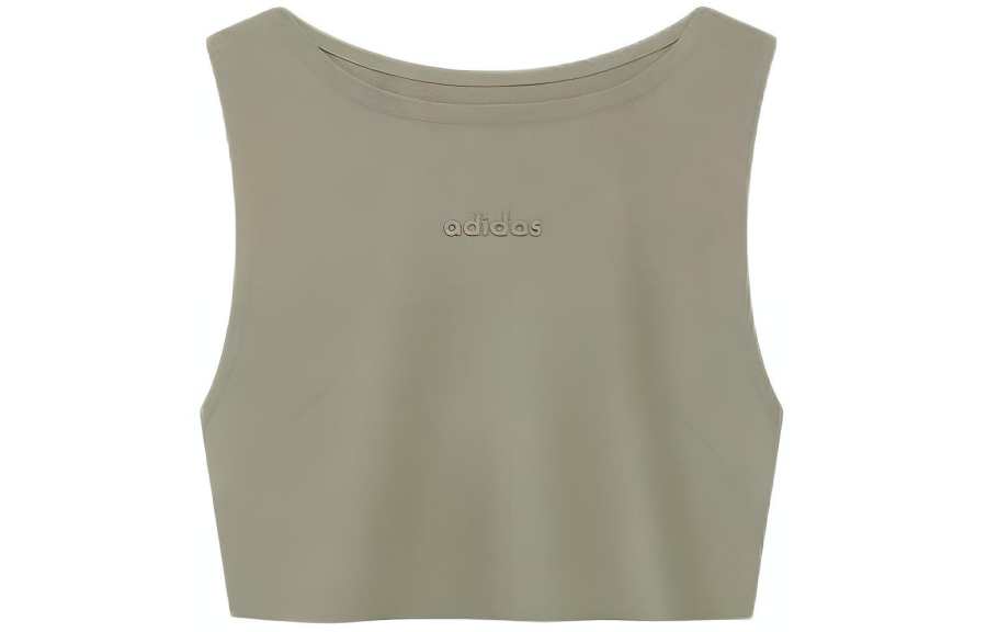 Fear Of God Athletics Adidas X Fear Of God Athletics Women's Cropped Tank Top Clay