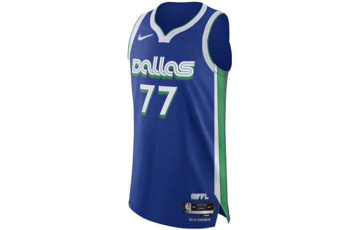Nike Nike Basketball Jerseys Men's Blue Moderate Straight Fit