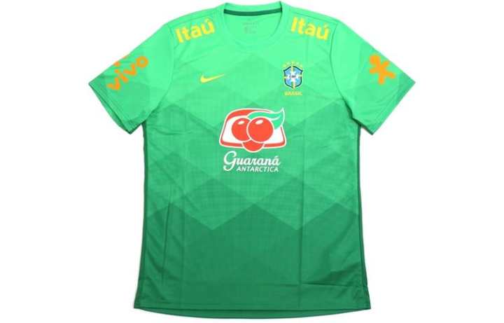Nike Nike Brazil National Team Soccer Jerseys Men's Green Moderate