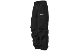 Kawasaki Casual Pants Unisex Thickened And Fleece Lined Cuffed Pants