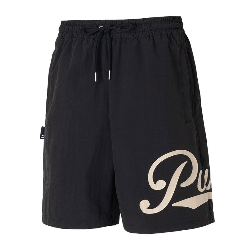 PUMA Casual Shorts Men's Black Moderate