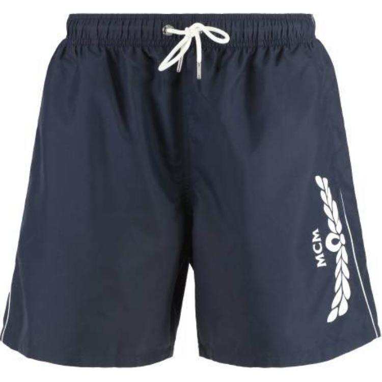 MCM MCM SS25 Beach Shorts Men's Blue