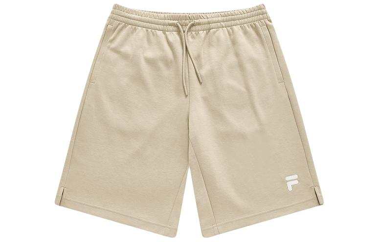 FILA FUSION Casual Shorts Unisex Light Bean Paste Brown