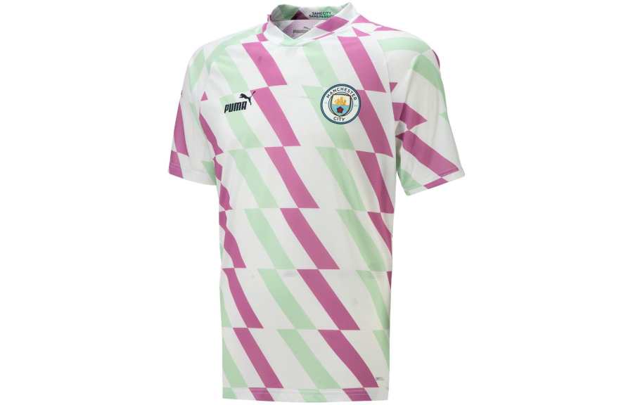 PUMA Manchester City Soccer Jersey Men's Verdant Green
