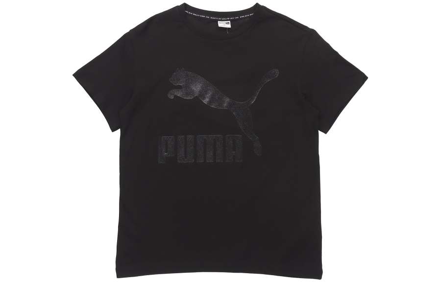 PUMA Set in Sleeve T Shirt Women's Black