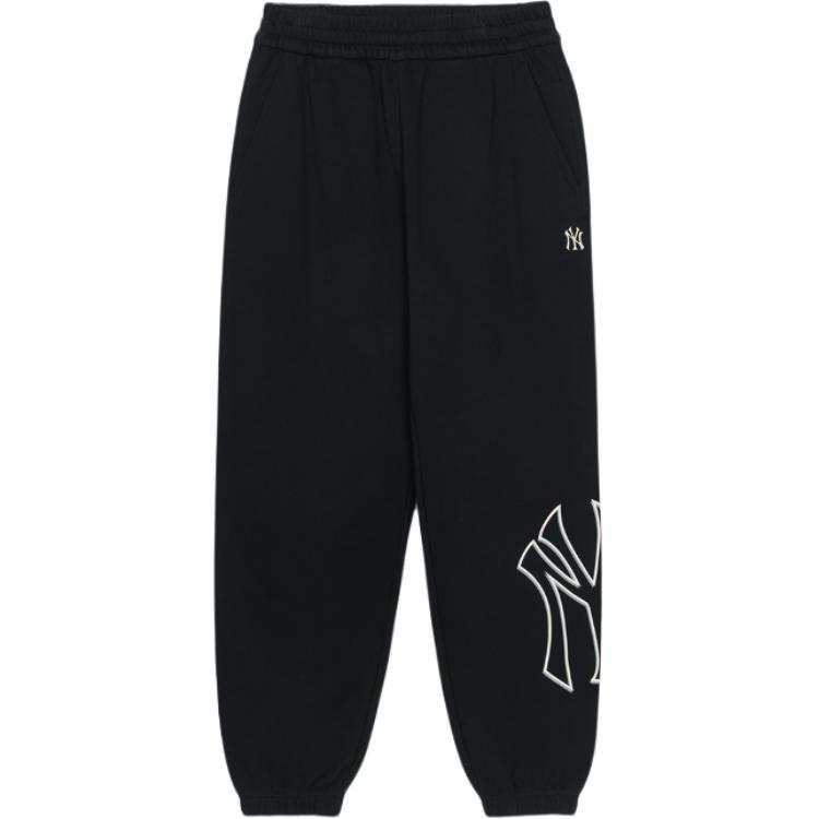 MLB New York Yankees Mega Logo 50 Casual Pants Unisex Black