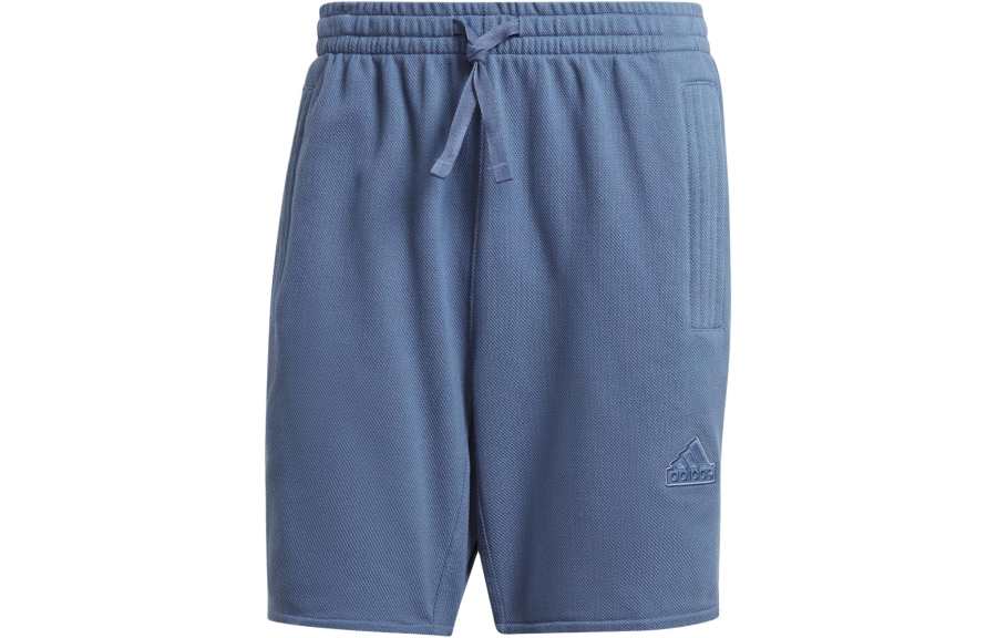Adidas Adidas Lounge Piqué Terry Shorts Casual Shorts Men's Ink Blue