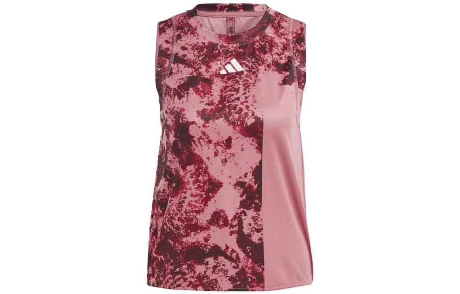 Adidas Adidas Tank Tops Women's Pink Straight Fit
