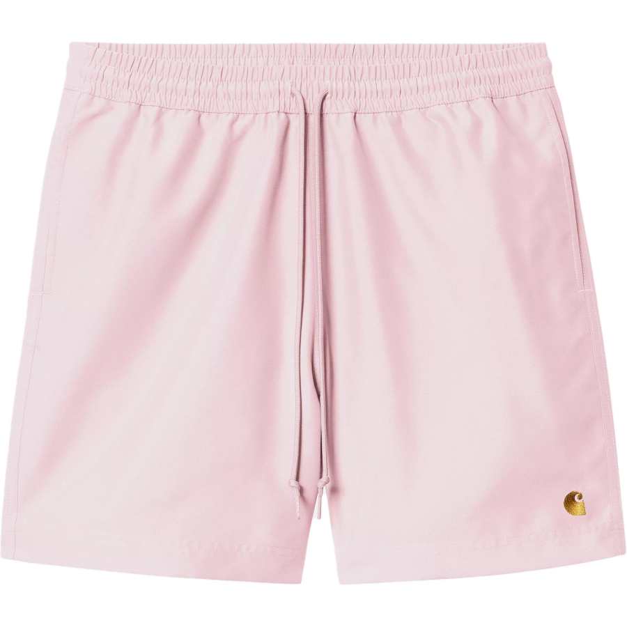 Carhartt WIP SS25 Chase Swim Trunks Swimming Shorts Men's Pink