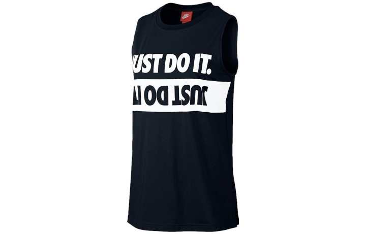 Nike Nike Tank Tops Women's Black Crew Neck Moderate Straight Fit