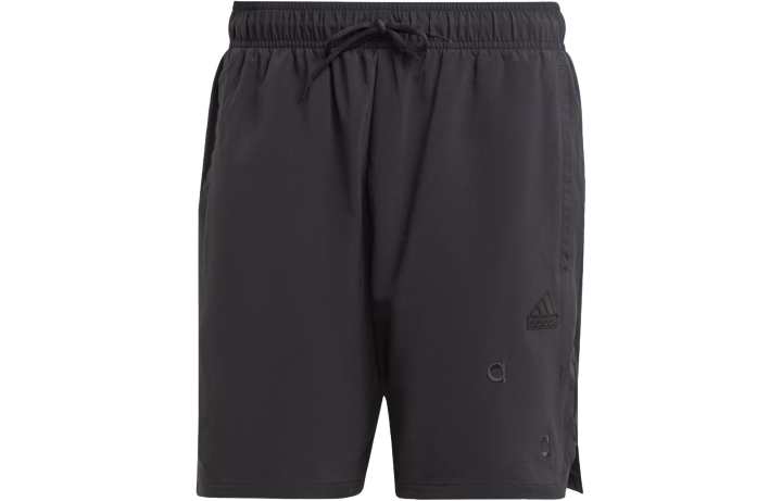 Adidas Adidas Embroidery Woven Shorts Casual Shorts Men's Black