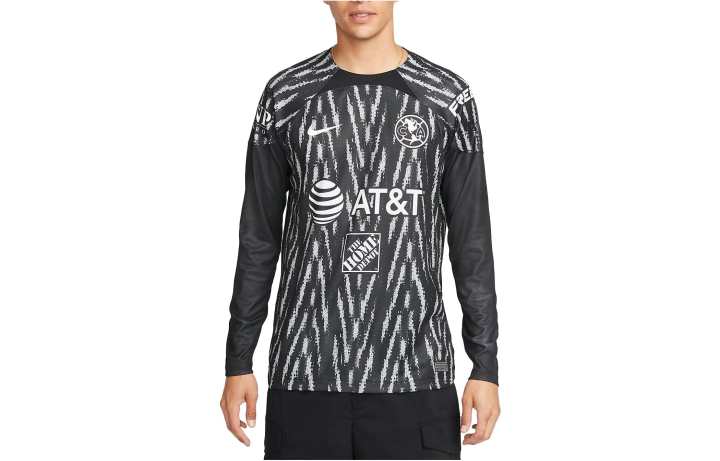 Nike Nike Soccer Jerseys Men's Black Gray Moderate