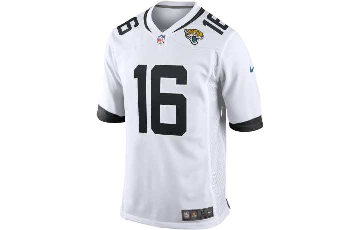 Nike Nike Soccer Jerseys Men's White Moderate Straight Fit